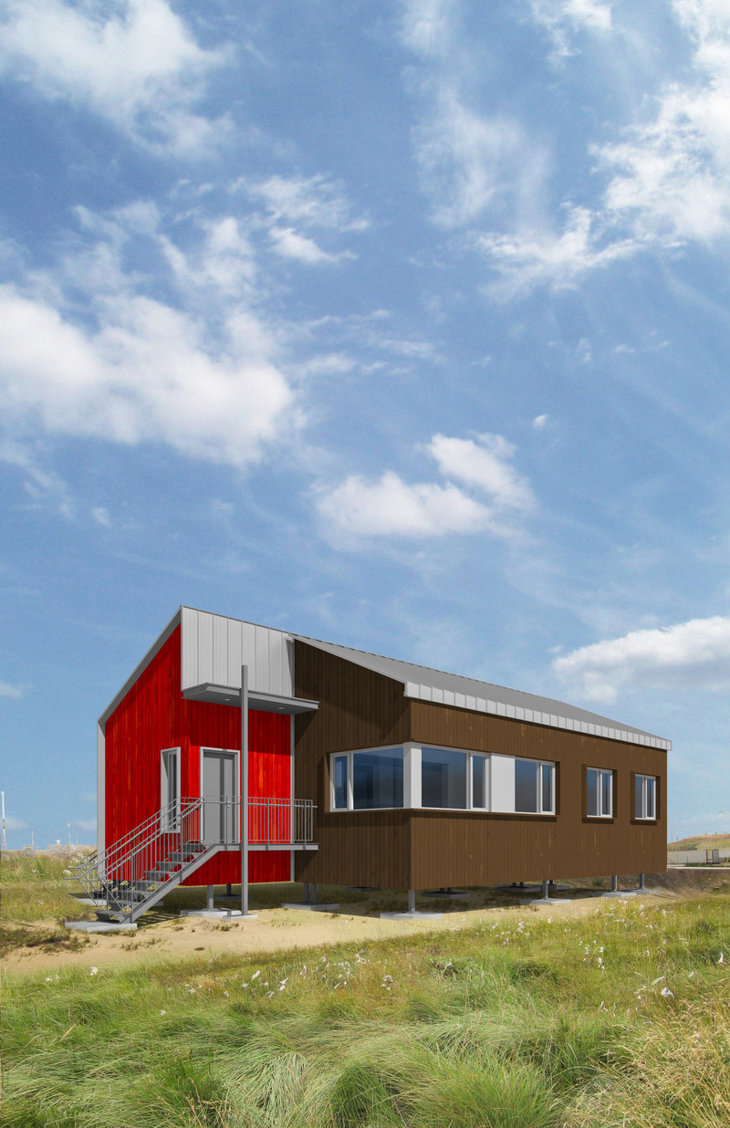 Dossier de presse | 612-17 - Communiqué de presse | Sami Tannoury nommé associé principal - EVOQ Architecture - Architecture résidentielle - Maison Prototype Kuujjuarapik - Crédit photo : EVOQ Architecture