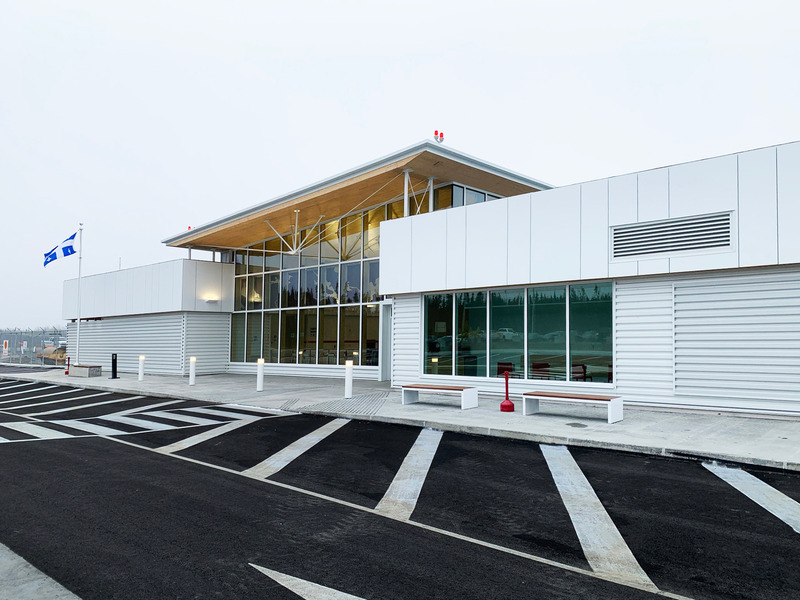 Dossier de presse | 612-17 - Communiqué de presse | Sami Tannoury nommé associé principal - EVOQ Architecture - Architecture résidentielle - Aérogare de Chibougamau-Chapais - Crédit photo : EVOQ+Artcad