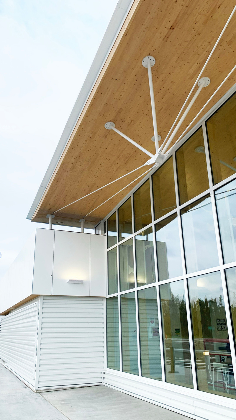 Dossier de presse | 612-17 - Communiqué de presse | Sami Tannoury nommé associé principal - EVOQ Architecture - Architecture résidentielle - Aérogare de Chibougamau-Chapais - Crédit photo : EVOQ+Artcad