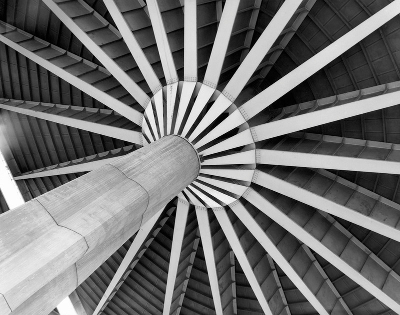 Dossier de presse | 748-42 - Communiqué de presse | Le Centre de design de l’UQAM présente l’exposition Pier Luigi Nervi : maître concepteur / bâtisseur - Centre de design de l'UQAM - Architecture institutionnelle - Pier Luigi Nervi, Palazzo del Lavoro, Turin, détail d'un pilier, 1959  - Crédit photo : Photo de Mario Carrieri, courtoisie Projet Pier Luigi Nervi, Bruxelles