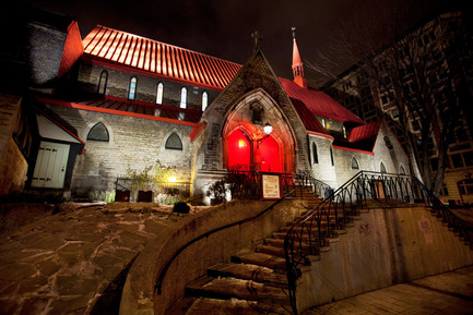 Press kit | 621-17 - Press release | Church of St. John the Evangelist - Lightemotion - Lighting Design - Photo credit: Martine Doyon