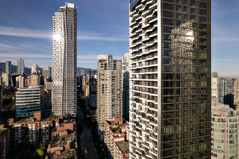 Press kit | 1317-17 - Press release | ACDF Unveils The Pacific: A High-Rise Building Entrenched in Vancouver's Public Realm - ACDF Architecture - Residential Architecture - Photo credit:  Provoke Studios 