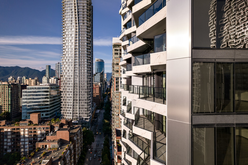 Press kit | 1317-17 - Press release | ACDF Unveils The Pacific: A High-Rise Building Entrenched in Vancouver's Public Realm - ACDF Architecture - Residential Architecture - Photo credit:  Provoke Studios 