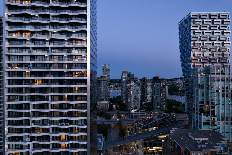 Press kit | 1317-17 - Press release | ACDF Unveils The Pacific: A High-Rise Building Entrenched in Vancouver's Public Realm - ACDF Architecture - Residential Architecture - Photo credit:  Provoke Studios 