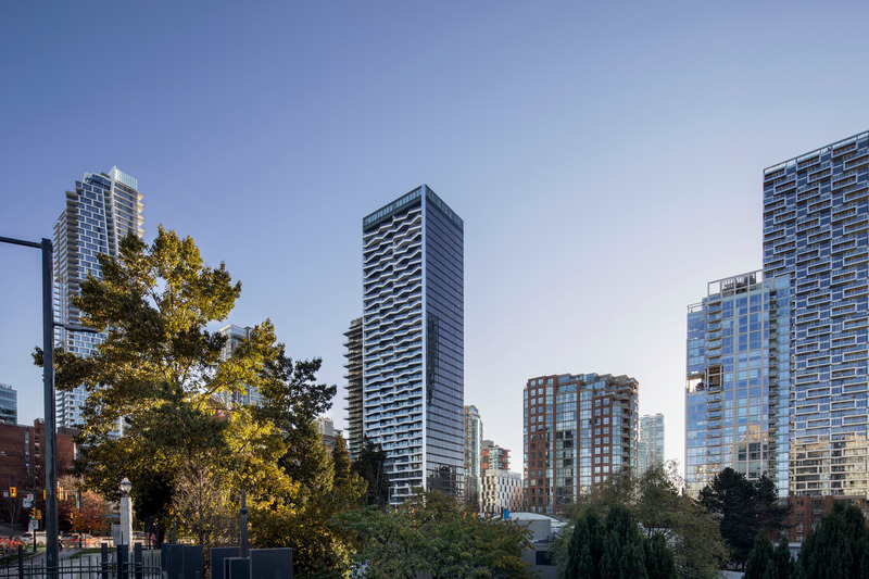 Press kit | 1317-17 - Press release | ACDF Unveils The Pacific: A High-Rise Building Entrenched in Vancouver's Public Realm - ACDF Architecture - Residential Architecture - Photo credit:  Adrien Williams 