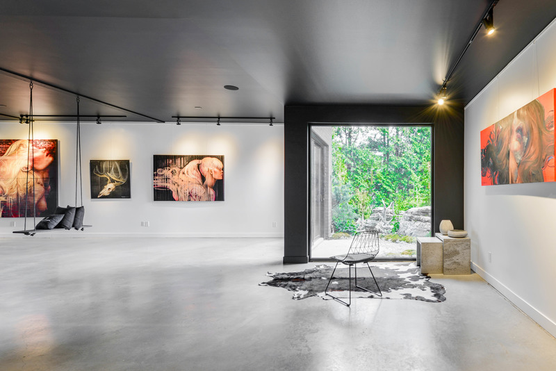 Dossier de presse | 1776-07 - Communiqué de presse | La galerie Rio - Fabelta, Systèmes de fenestration - Design d’intérieur résidentiel - Crédit photo : Michael Glickman