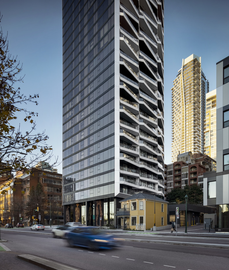 Press kit | 1317-17 - Press release | ACDF Unveils The Pacific: A High-Rise Building Entrenched in Vancouver's Public Realm - ACDF Architecture - Residential Architecture - Photo credit: Adrien Williams