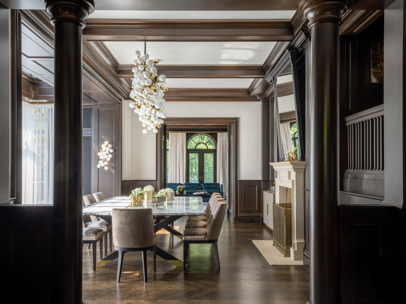 Dossier de presse | 734-04 - Communiqué de presse | Life as Art: Martha Franco’s Timeless Curation of Heritage and Art - Martha Franco Architecture & Design - Design d’intérieur résidentiel - Dinning Room - Crédit photo : Nicolas Ruel