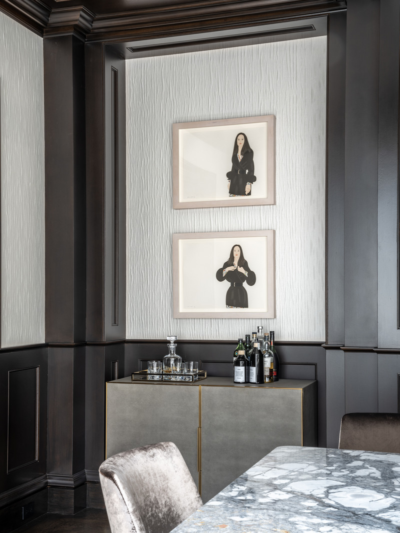 Dossier de presse | 734-04 - Communiqué de presse | Life as Art: Martha Franco’s Timeless Curation of Heritage and Art - Martha Franco Architecture & Design - Design d’intérieur résidentiel - Dinning Room - Crédit photo : Nicolas Ruel
