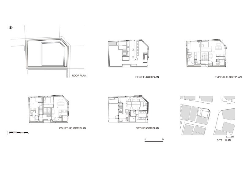 Dossier de presse | 3153-02 - Communiqué de presse | Escenario SHIROKANE wins Best of Best at Architecture MasterPrize 2021 - Ryuichi Sasaki/Sasaki Architecture - Architecture résidentielle - FLOOR PLAN - Crédit photo : SASAKI ARCHITECTURE