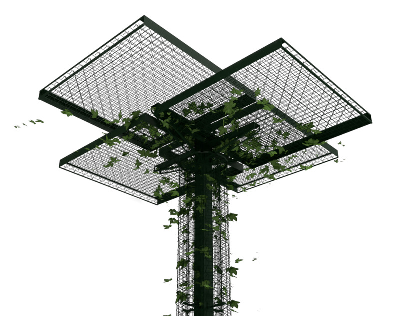 Dossier de presse | 5821-01 - Communiqué de presse | greenscreen® gsTree wins the 2021 Architizer A+Product Award for Best Conceptual Design - greenscreen® - Architecture de paysage - Crédit photo : greenscreen®
