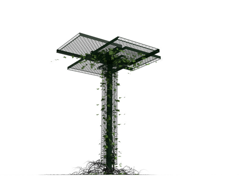 Dossier de presse | 5821-01 - Communiqué de presse | greenscreen® gsTree wins the 2021 Architizer A+Product Award for Best Conceptual Design - greenscreen® - Architecture de paysage - Crédit photo : greenscreen®