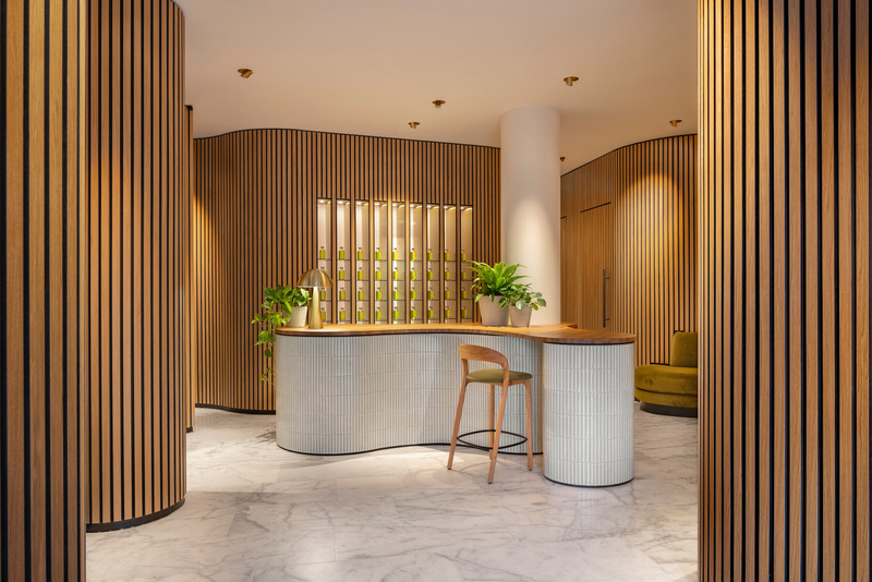 Dossier de presse | 1472-05 - Communiqué de presse | oikoa massage boutique is open - Concrete Amsterdam - Design d’intérieur commercial - Crédit photo : concrete - wouter van der sar