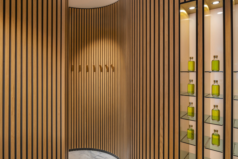 Dossier de presse | 1472-05 - Communiqué de presse | oikoa massage boutique is open - Concrete Amsterdam - Design d’intérieur commercial - Crédit photo : concrete - wouter van der sar