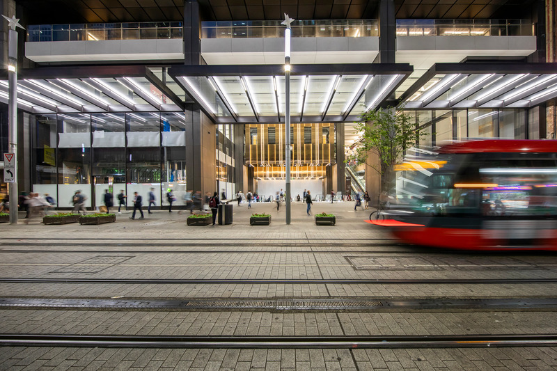 Dossier de presse | 2317-06 - Communiqué de presse | A New Front Door – and New Connections – for Sydney’s CBD - Make Architects - Architecture commerciale - George Street - Crédit photo : Multiplex