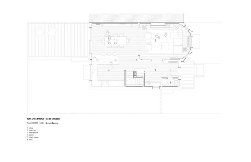 Press kit | 4241-02 - Press release | Querbes Residence - Vives St-Laurent - Residential Interior Design - Photo credit: Vives St-Laurent