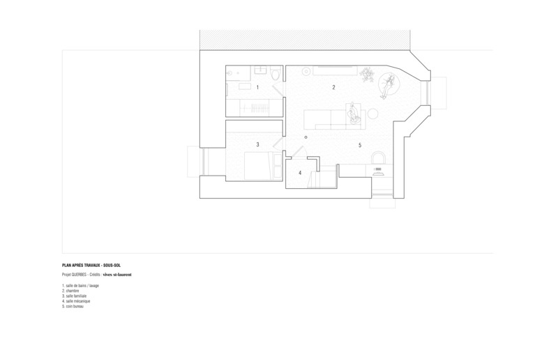 Press kit | 4241-02 - Press release | Querbes Residence - Vives St-Laurent - Residential Interior Design - Photo credit: Vives St-Laurent