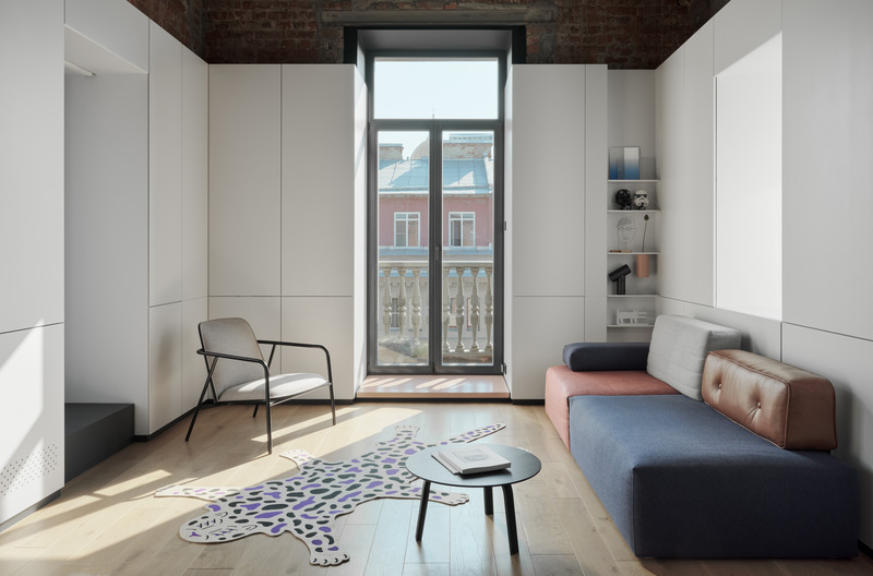 Dossier de presse | 5824-01 - Communiqué de presse | G4 Apartment - DA BUREAU - Design d’intérieur résidentiel - G4 apartment - Crédit photo : Dmitrii Tsyrenshchikov