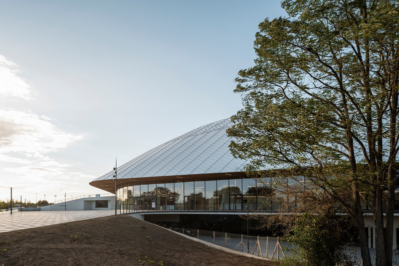 Dossier de presse | 972-06 - Communiqué de presse | Espace Mayenne - Hérault Arnod Architectures - Architecture institutionnelle - Crédit photo :  Cyrille Weiner 