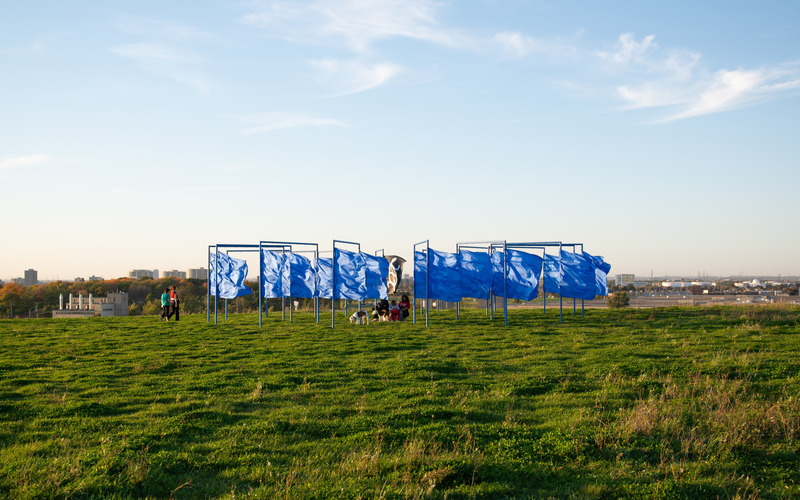 Press kit | 5663-02 - Press release | The Downsview Wind Rose: In Collaboration with Born in the North and Dept of Words & Deeds - Future Simple Studio - Event + Exhibition - Photo credit: Cinematoscape
