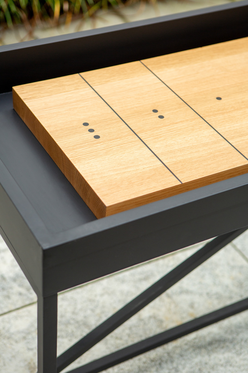 Dossier de presse | 5609-03 - Communiqué de presse | Outdoor Games Tables For Year Round Play - Union Wood Co - Produit - The Break Outdoor Games Table - Crédit photo : Dylan Hamm Photography