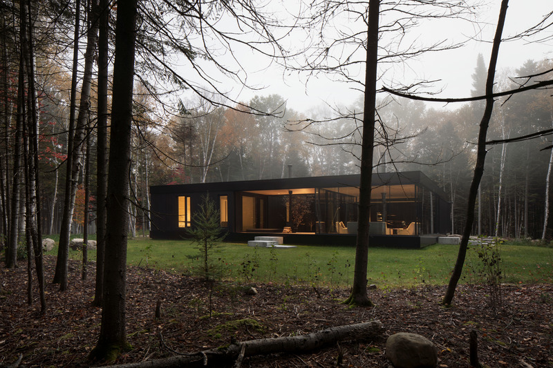 Press kit | 1317-18 - Press release | The Apple Tree house: A Modernist Glass Residence Embracing Nature at its Core - ACDF Architecture - Residential Architecture - Photo credit: Adrien Williams