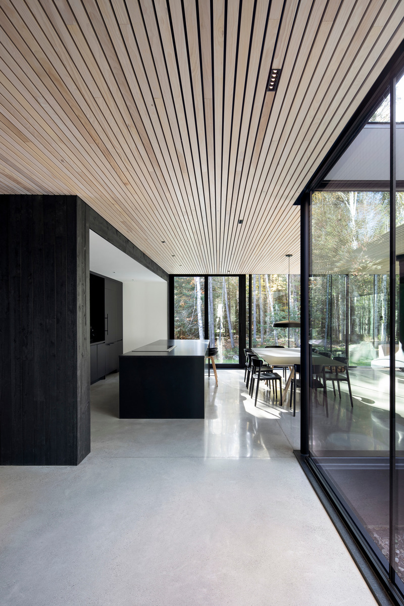 Press kit | 1317-18 - Press release | The Apple Tree house: A Modernist Glass Residence Embracing Nature at its Core - ACDF Architecture - Residential Architecture - Photo credit: Adrien Williams
