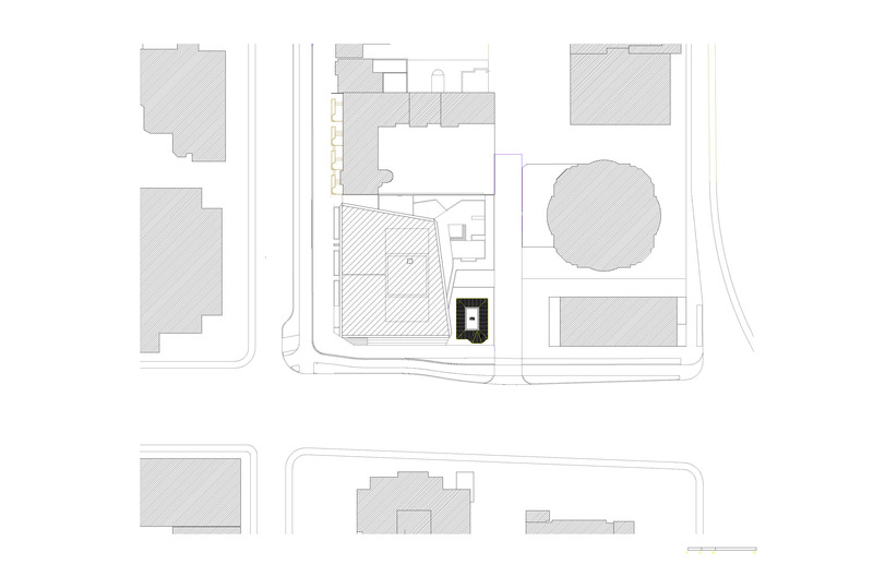 Press kit | 1317-17 - Press release | ACDF Unveils The Pacific: A High-Rise Building Entrenched in Vancouver's Public Realm - ACDF Architecture - Residential Architecture - Site plan - Photo credit: ACDF Architecture