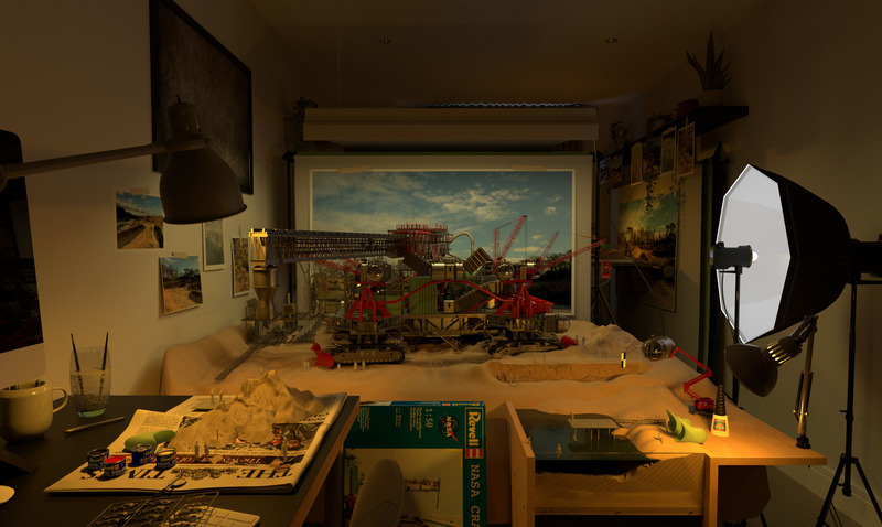 Dossier de presse | 2317-07 - Communiqué de presse | Announcement of The Overall Winner of The Architecture Drawing Prize - Make Architects - Art - Digital Category winner and Lockdown prize winner: Site(s)of Flux Roaming Giant, Zachary Higson - Crédit photo : Zachary Higson