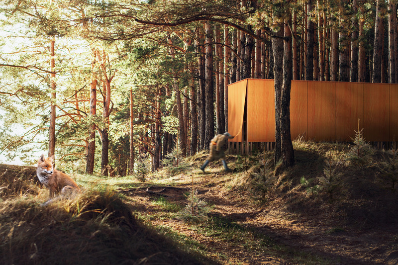 Dossier de presse | 837-40 - Communiqué de presse | Le Festival international de jardins dévoile les lauréats de sa 23e édition ayant pour thème ADAPTATION - Festival international de jardins | Jardins de Métis - Architecture de paysage -   Forêt finie, espace infini?   - Crédit photo : Antonin Boulanger-Cartier, Melaine Niget et Pierre-Olivier Demeule
