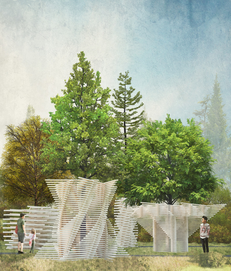 Dossier de presse | 837-40 - Communiqué de presse | Le Festival international de jardins dévoile les lauréats de sa 23e édition ayant pour thème ADAPTATION - Festival international de jardins | Jardins de Métis - Architecture de paysage - Forteresses - Crédit photo :  Eadeh Attarzadeh, Lorenzo Saroli Palumbo 