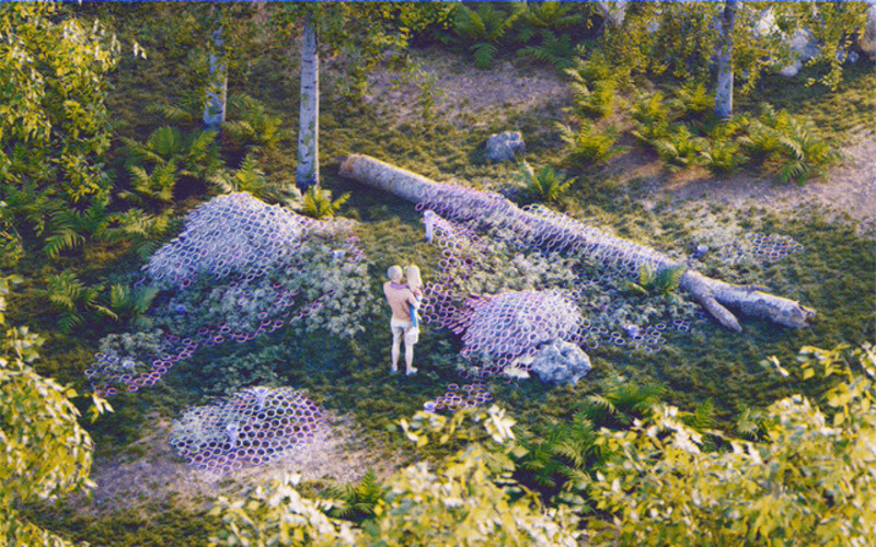 Dossier de presse | 837-40 - Communiqué de presse | Le Festival international de jardins dévoile les lauréats de sa 23e édition ayant pour thème ADAPTATION - Festival international de jardins | Jardins de Métis - Architecture de paysage - Lichen - Crédit photo :  Marie-Pier Gauthier-Manes, Chloé Isaac, Victor Roussel 