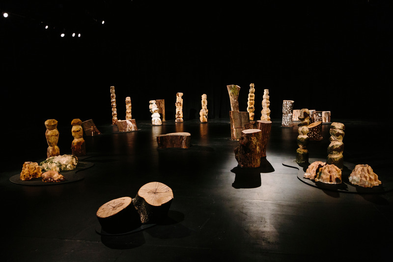 Dossier de presse | 5884-01 - Communiqué de presse | Decay and Regeneration Take Centre Stage at the Rhubarb Festival - Buddies in Bad Times Theatre - Art - Andrea Shin Ling - Calculus of an Infinite Rot - Crédit photo : photo by Gabriel Li; lighting design by Echo Zhou