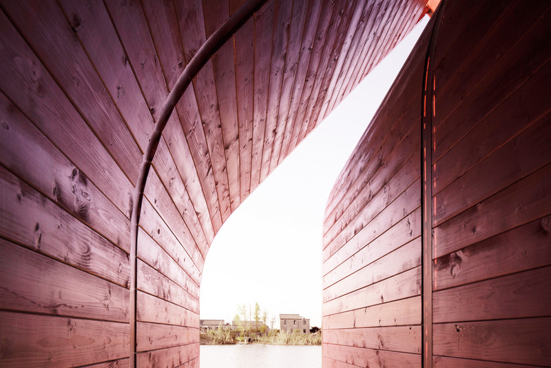 Dossier de presse | 5651-03 - Communiqué de presse | Wood Pavilion #2 - LIN Architecture - Architecture commerciale - Crédit photo : Songkai LIU
