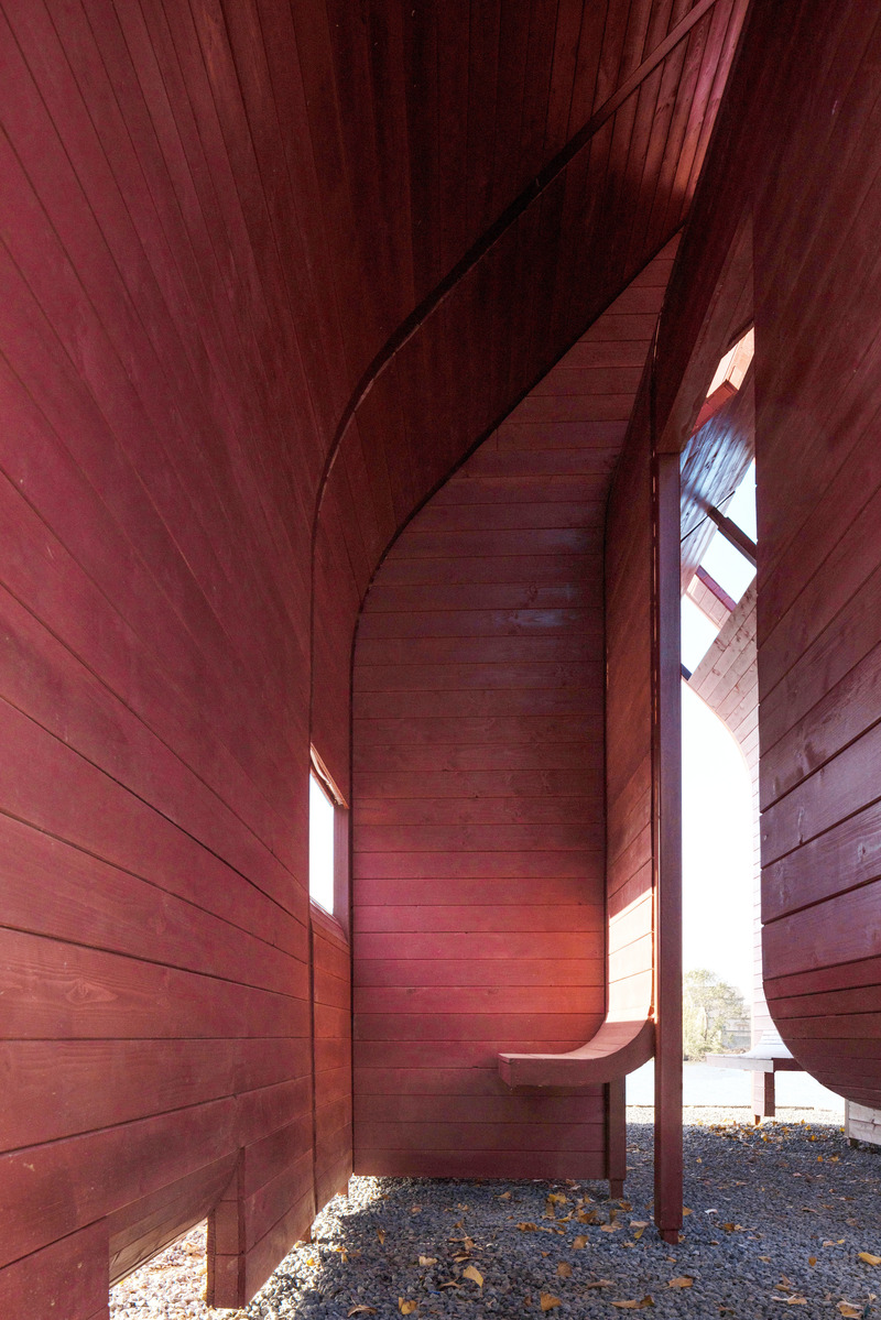 Dossier de presse | 5651-03 - Communiqué de presse | Wood Pavilion #2 - LIN Architecture - Architecture commerciale - Crédit photo : Songkai LIU