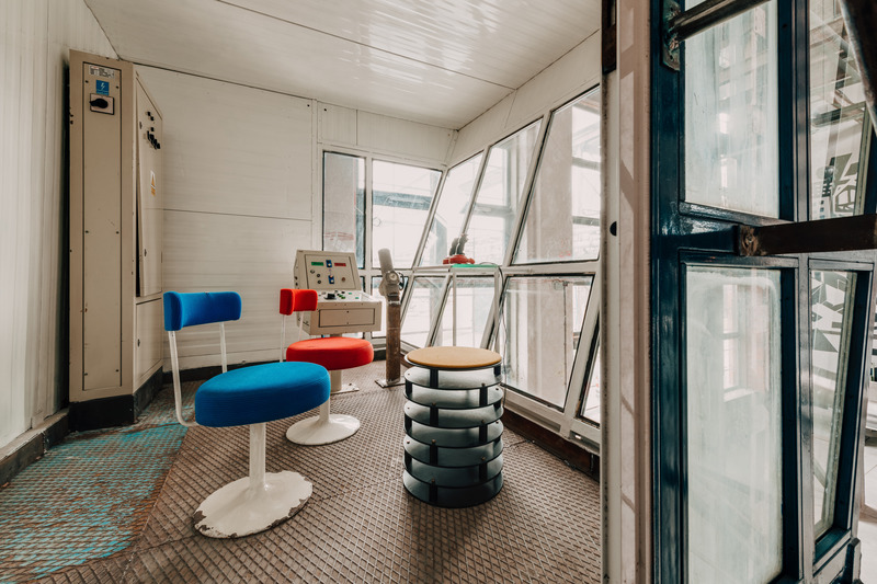 Press kit | 5829-01 - Press release | A Sugar Factory Żnin Transformed Into a Hotel Complex - Bulak Projekt - Industrial Architecture - Control center - Photo credit: ONI STUDIO