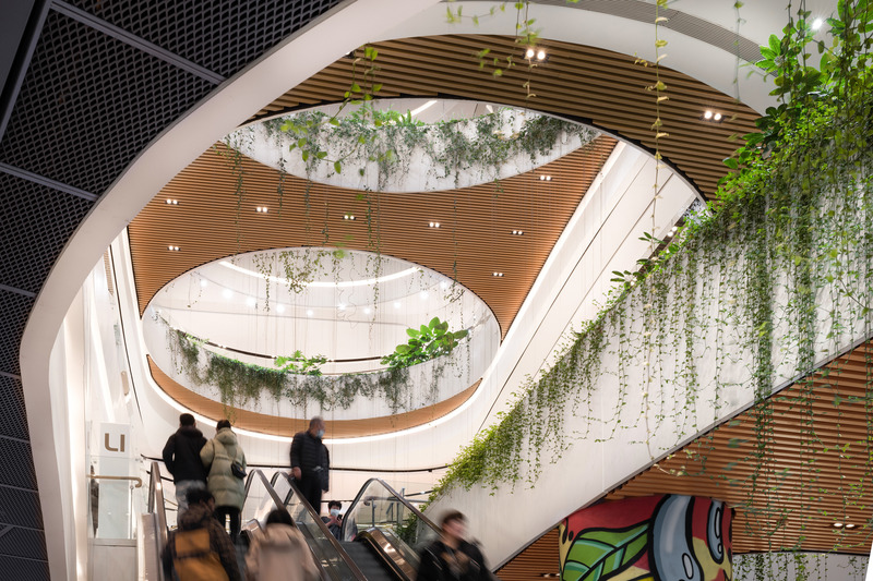 Press kit | 3565-10 - Press release | CapitaMall Nuohemule - CLOU architects - Commercial Interior Design - Photo credit: Chill Shine
