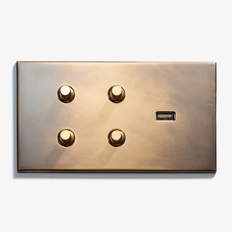 Dossier de presse | 2630-12 - Communiqué de presse | MELJAC dévoile une nouvelle finition sur laiton : Antique Brass NA - MELJAC - Produit - Crédit photo : Meljac