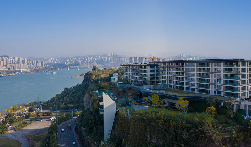 Dossier de presse | 4150-09 - Communiqué de presse | Life Experience Pavilion On The Cliff Top - aoe - Architecture commerciale - Crédit photo : Ligang Huang