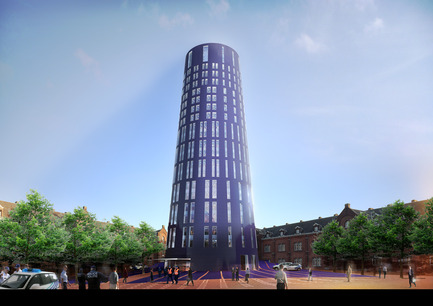 Press kit | 931-02 - Press release | Police headquarters & extension of Charleroi/Danses - Ateliers Jean Nouvel & MDW ARCHITECTURE - Commercial Architecture - Photo credit: Ateliers Jean Nouvel – MDW ARCHITECTURE