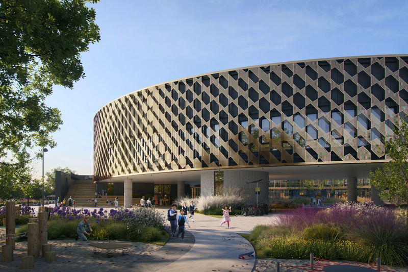 Dossier de presse | 4008-01 - Communiqué de presse | Educational Complex in Nur-Sultan - ATRIUM - Architecture institutionnelle - Crédit photo : atrium studio