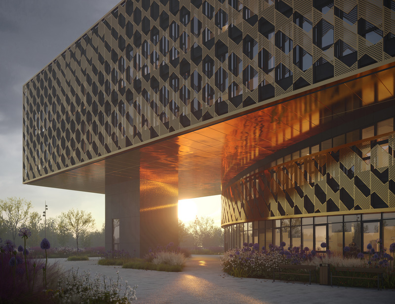 Dossier de presse | 4008-01 - Communiqué de presse | Educational Complex in Nur-Sultan - ATRIUM - Architecture institutionnelle - Crédit photo : atrium studio