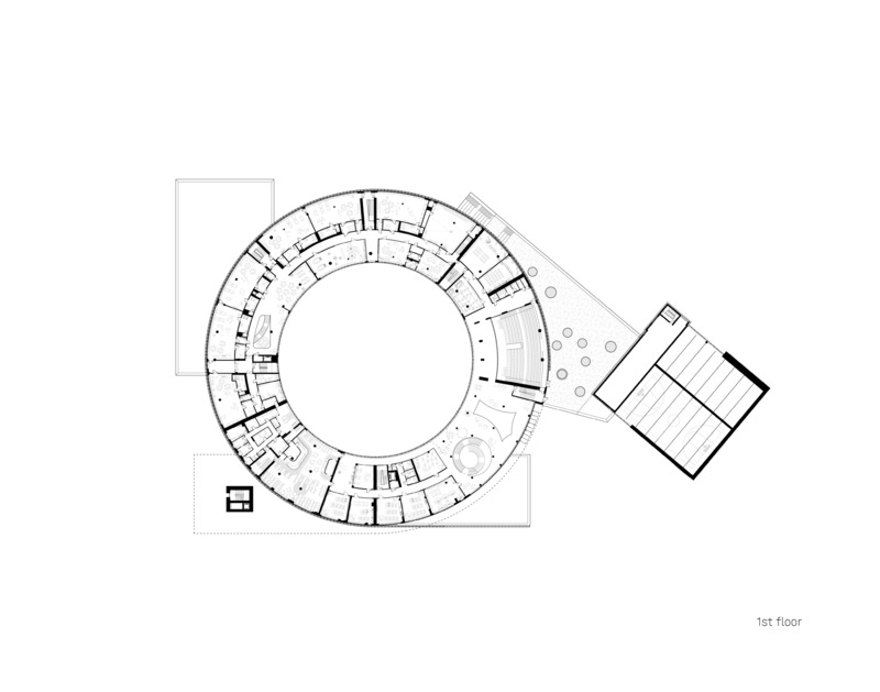 Dossier de presse | 4008-01 - Communiqué de presse | Educational Complex in Nur-Sultan - ATRIUM - Architecture institutionnelle - Crédit photo : atrium studio