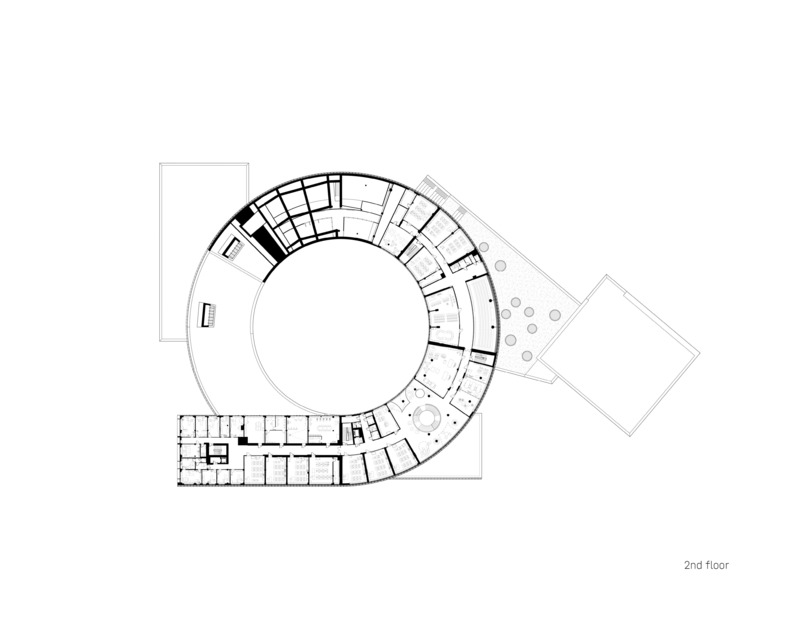 Dossier de presse | 4008-01 - Communiqué de presse | Educational Complex in Nur-Sultan - ATRIUM - Architecture institutionnelle - Crédit photo : atrium studio
