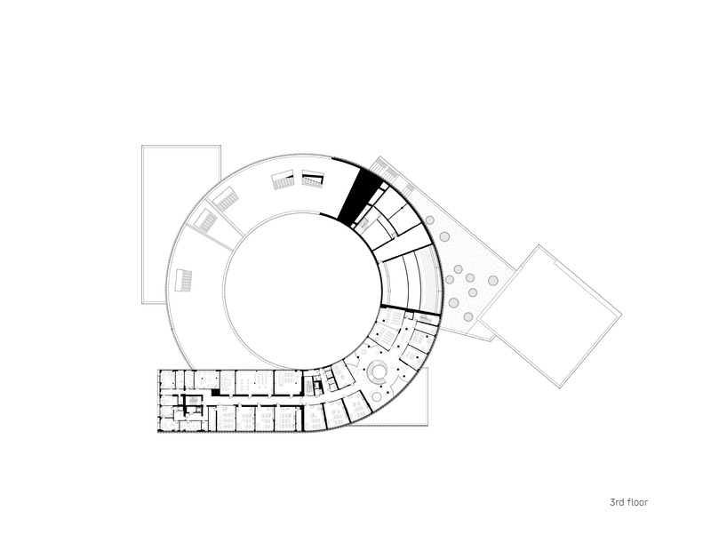 Dossier de presse | 4008-01 - Communiqué de presse | Educational Complex in Nur-Sultan - ATRIUM - Architecture institutionnelle - Crédit photo : atrium studio