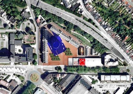 Press kit | 931-02 - Press release | Police headquarters & extension of Charleroi/Danses - Ateliers Jean Nouvel & MDW ARCHITECTURE - Commercial Architecture - Photo credit: Ateliers Jean Nouvel – MDW ARCHITECTURE