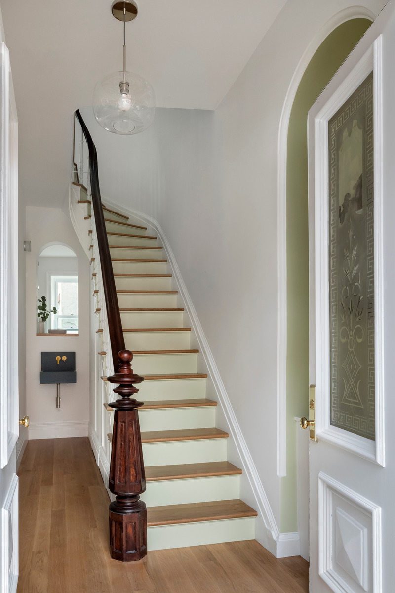 Press kit | 2875-13 - Press release | Greenpoint Brownstone - Barker Architecture Office - Residential Interior Design - Photo credit: Francis Dzikowski/OTTO