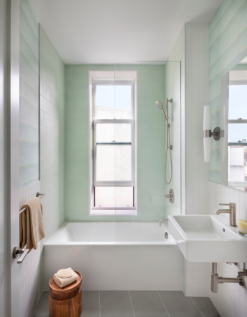 Press kit | 2875-13 - Press release | Greenpoint Brownstone - Barker Architecture Office - Residential Interior Design - Photo credit: Francis Dzikowksi/OTTO