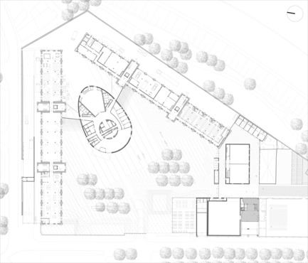 Press kit | 931-02 - Press release | Police headquarters & extension of Charleroi/Danses - Ateliers Jean Nouvel & MDW ARCHITECTURE - Commercial Architecture - Photo credit: Ateliers Jean Nouvel – MDW ARCHITECTURE