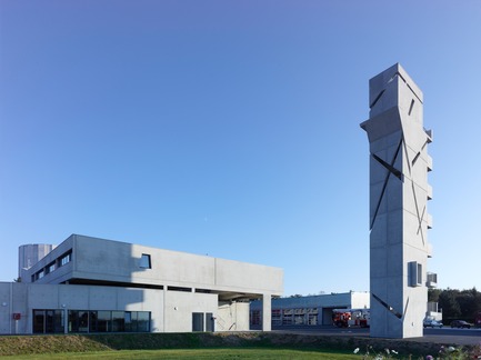 Press kit | 936-01 - Press release | Le centre de secours de Beauregard à Rennes - Jean-Pierre Lott - Real Estate - Photo credit: Stéphane Chalmeau